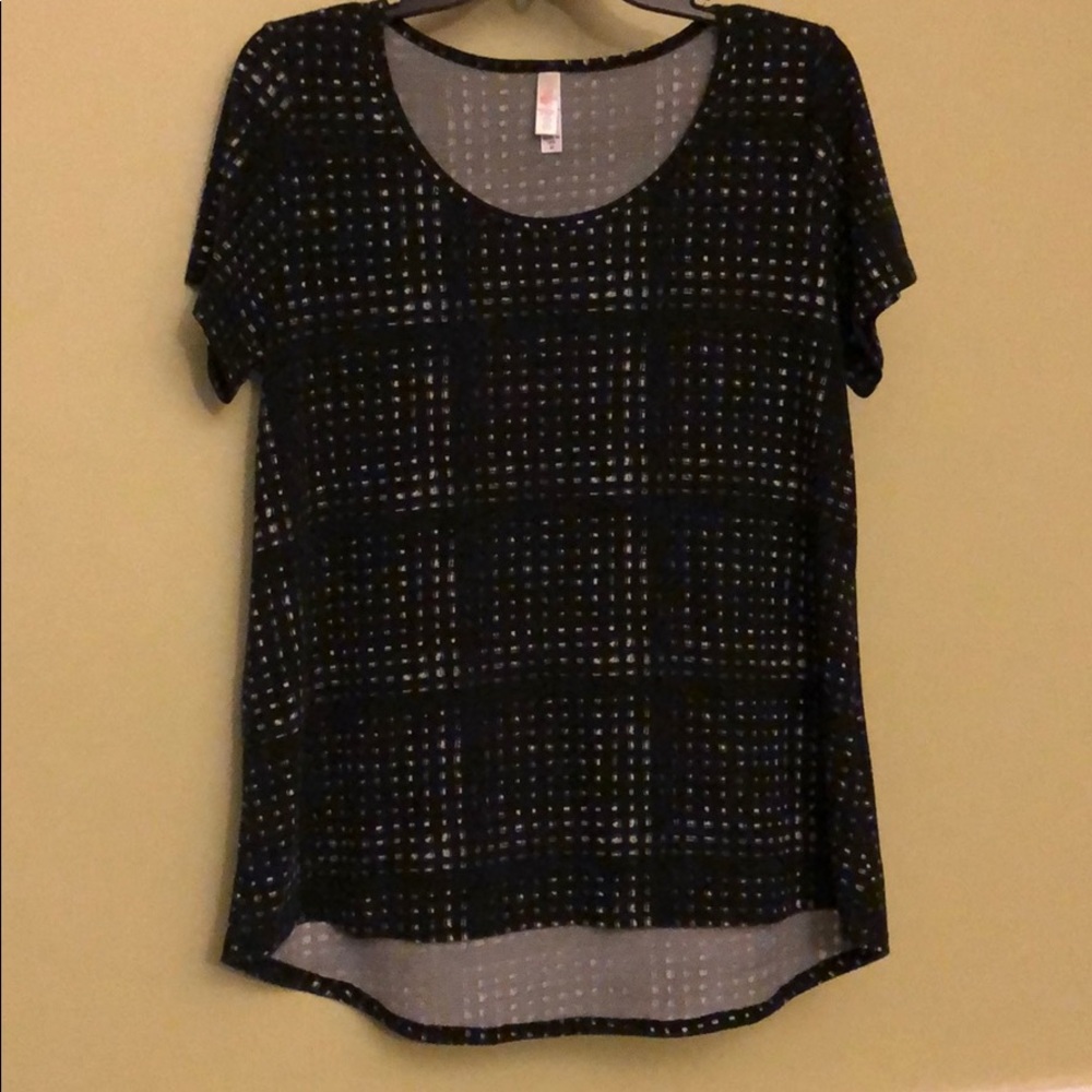 LuLaRoe black and white classic M